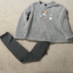 Pajar Base Layer  Silver Sz:Small Leggings Disney Sleepwear Sweatshirt Size Med.